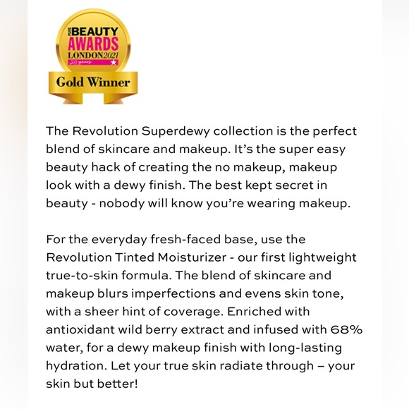Revolution Super Dewy Skin Tint Collection - Picture 3 of 8
